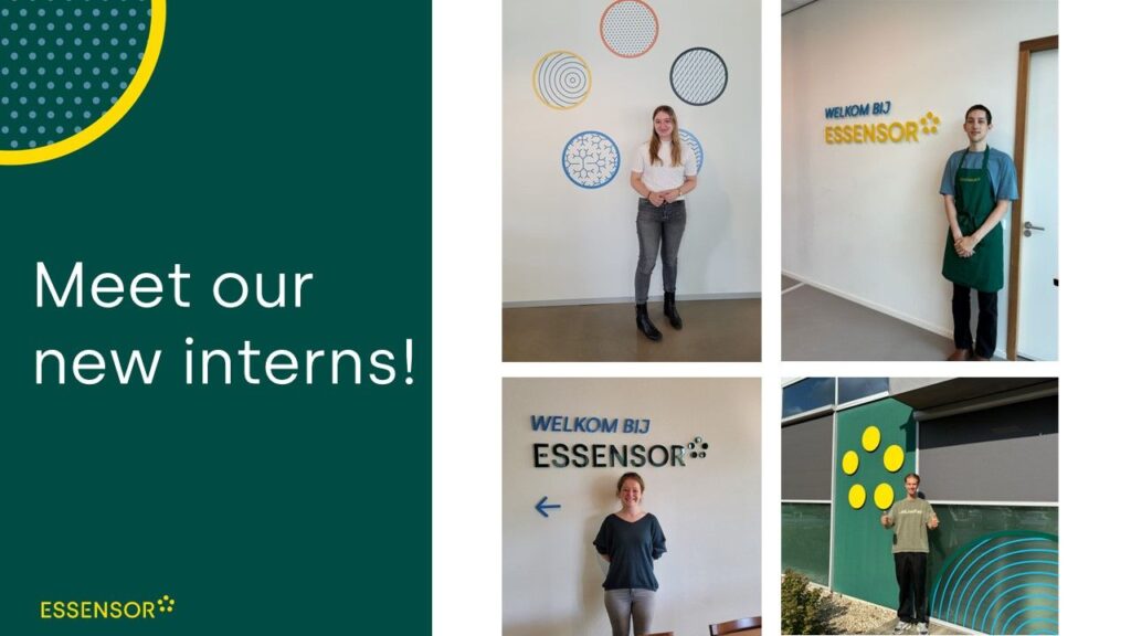 Nieuwe stagiaires: Welkom bij Essensor!